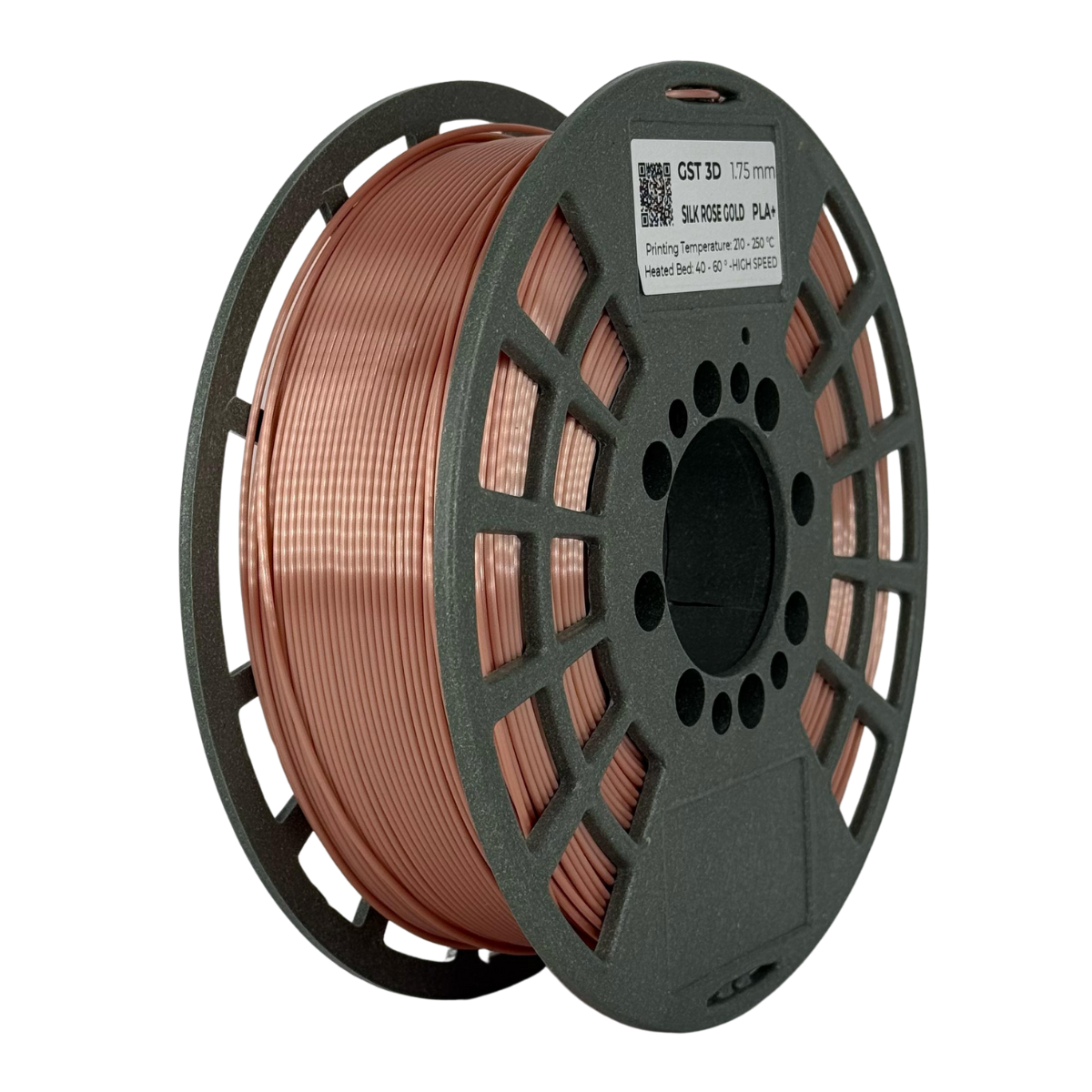SILK ORO ROSADO ROSE GOLD GST CON CAJA PLA SILK Filamento 3D 1.75 1KG