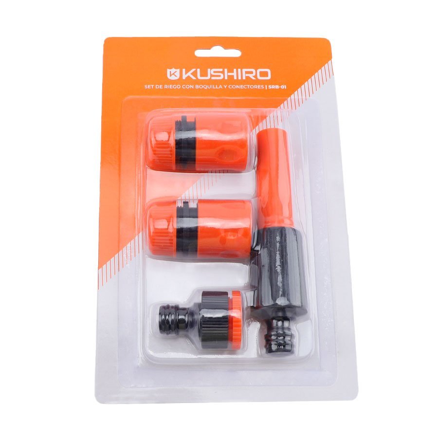 Set de riego con boquilla y conectores KUSHIRO SRB-01 - Imagen 2