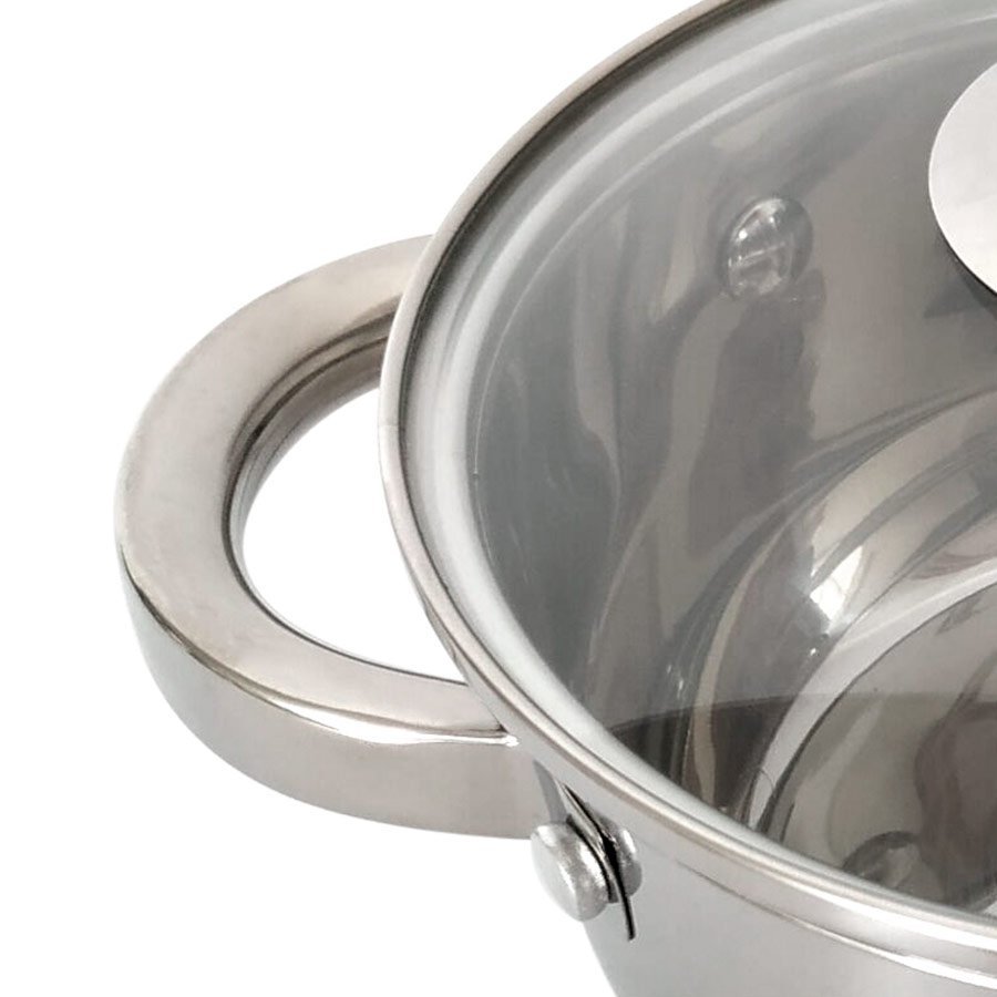 Set de cocción de acero inoxidable de 4 piezas VONNE CCN092 - Imagen 2