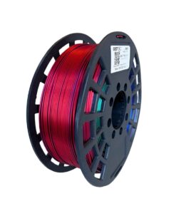 TRICOLOR VERDE ROJO AZUL GREEN RED BLUE GST PLA SILK Filamento 3D 1.75 1KG