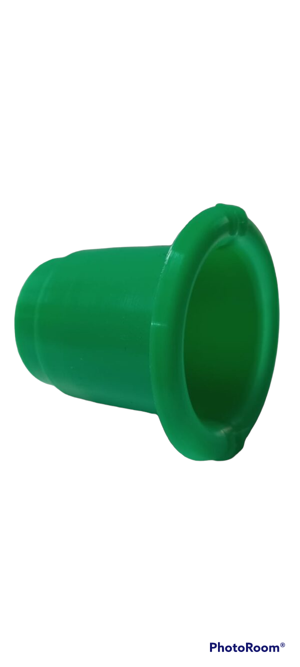 Verde oscuro interior mate polimero pacha sin bombilla