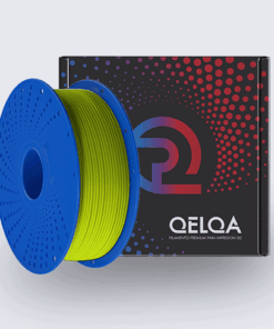 AMARILLO FLUORECENTE (Fluor Yellow) PLA QELQA FILAMENTO 3D 1.75MM 1KG