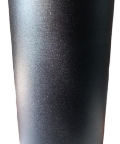 1 VASO ALUMINIO 1Litro LASERABLE FERNETERO NEGRO LISO