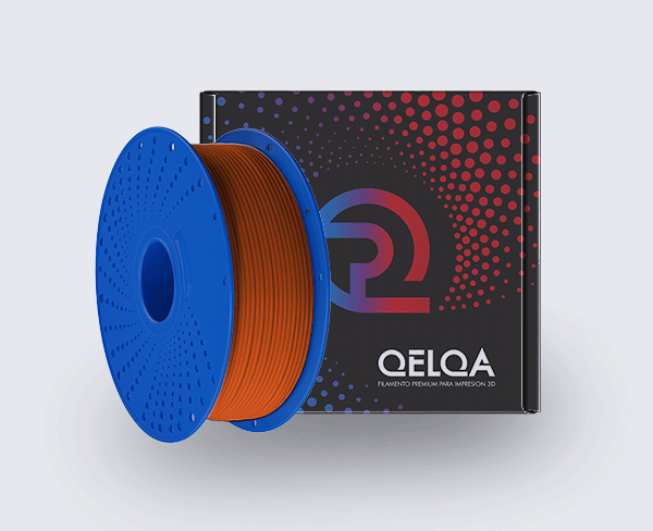 NARANJA (Orange) PLA QELQA FILAMENTO 3D 1.75MM 1KG