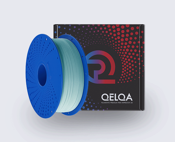 AZUL PASTEL (Pastel Blue) PLA QELOA FILAMENTO 3D 1.75MM 1KG