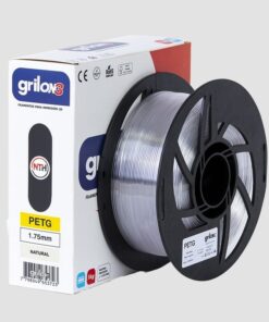 NATURAL PETG GRILON FILAMENTO 3D 1.75MM 1KG M77INT175CJ