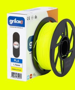 AMARILLO FLUO PLA GRILON FILAMENTO 3D 1.75MM 1KG