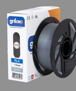 GRIS PLATA PLA GRILON FILAMENTO 3D 1.75MM 1KG M10IGR175CJ
