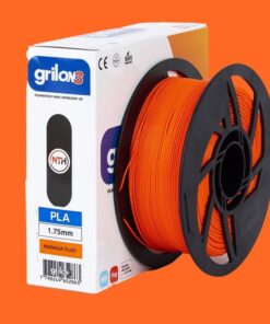 NARANJA FLUO PLA GRILON FILAMENTO 3D 1.75MM 1KG M10INF175CJ