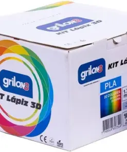 Kit 20 Colores Lapiz 3d Filamento Grilon3  200m