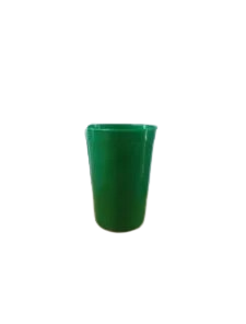 verde Vaso Milkshake de plastico polimero con sorbete 300 ml - AT