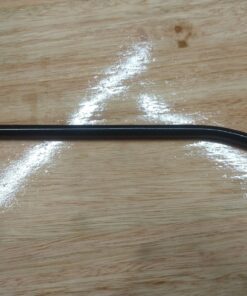 NEGRO SORBETE METALICO CURVO (ka)