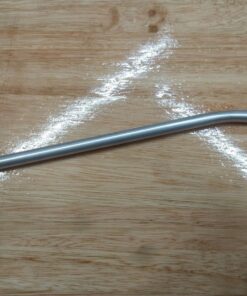 GRIS PULIDO SORBETE METALICO CURVO (ka)