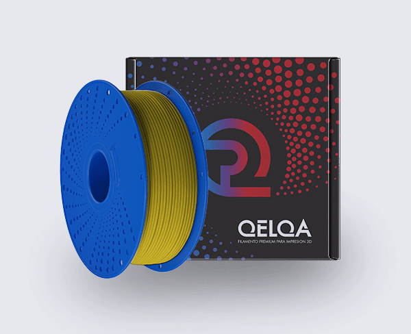 AMARILLO (Yellow) PLA QELQA FILAMENTO 3D 1.75MM 1KG